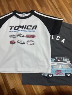 トミカ 120㎝Tシャツ 2枚セット
