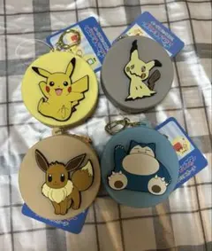 ポケモン　シリコンミニポーチ　4種セット
