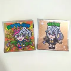 にじさんじマンチョコ2 シール 樋口楓 レア、ノーマル2種セット