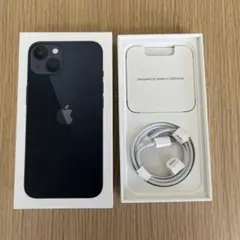 空箱　Apple iPhone 13 128GB ブラック　アイフォン