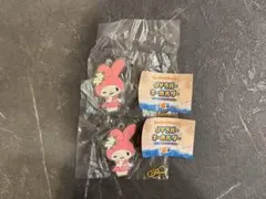 サンリオ UVラバーキーホルダー 　マイメロディ　2つセットのサムネイル