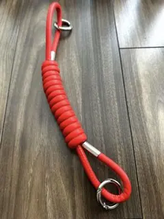 【新品未使用】ajewエジューコイルストラップ金属リング付きのサムネイル