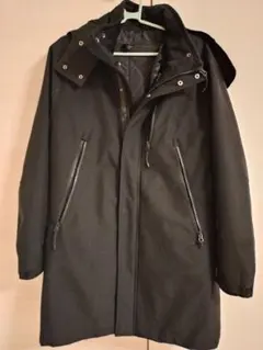 i KKa Sorona(R) 3WAYロングコート　黒