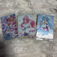 プリキュア カード 3枚セット