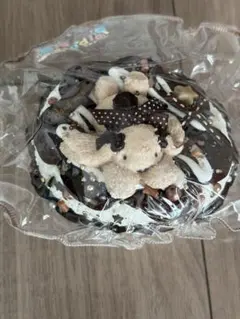 今期新作未使用！果冻ゴトン　チョコドーナツ　寝そべりウサギ　モカ