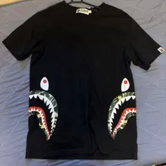 A BATHING APE シャーク Tシャツ ブラック L値下げ可 - メルカリ