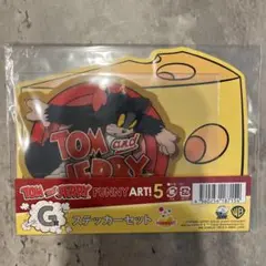 トムとジェリー ステッカーセット ハッピーくじ