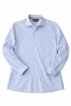 【極美品】TOMMY HILFIGER ストライプシャツ 長袖 ブルー 古着