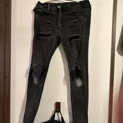 mnml ブラックスキニーデニム 30 ミニマル