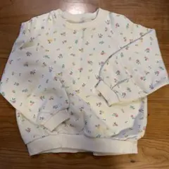 ZARA トレーナー　花柄　104cm