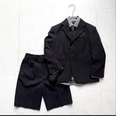 オリバーハウス スーツ セットアップ 4点セット 110 フォーマル ストライプ