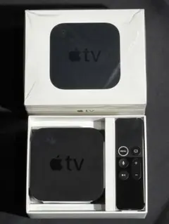No.6050 未開封 AppleTV Model A1625/32GB Apple TV HD 32GB A1625 (MR912B/A) 4th Gen Black - Good - No