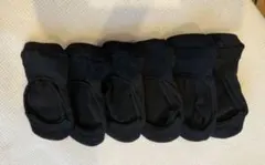 フットカバー ソックス ブラック 6足セットのサムネイル