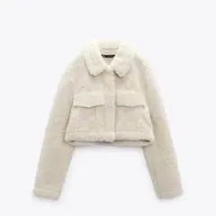 ZARA フリースジャケット