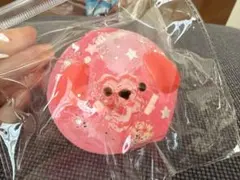 スクイーズ ピンク キャラクター 星 ラメ クリア