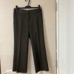 【PARC LAMU】センタープレス　クロップド丈パンツ（ドライクリーニング済）