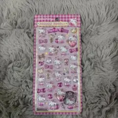 【正規品】ハローキティ ボンボンドロップシール ピンク