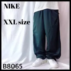 00s Y2K NIKE ナイキ トラックパンツ トレーニングパンツ 黒 XXL