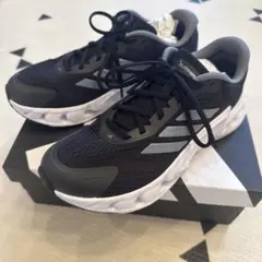 メ*7様 定価13,899円★adidas ランニングシューズ ブラック/グレー