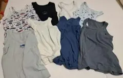男の子向けタンクトップ9枚セット
