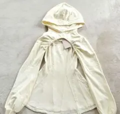 新品未使用タグ付きDarichショートフーディスウェットミニワンピースアイボリー