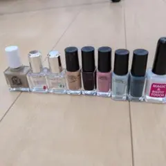 ネイルカラーセット　9本