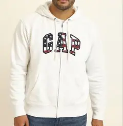 ✨美品GAP 星条旗デザイン フルジップパーカー XL