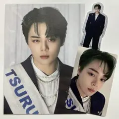 JO1 BE CLASSIC 鶴房汐恩 FCトレカ ステッカー ポストカード