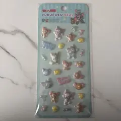 【新品未開封】トム＆ジェリー　トムジェリぷくぷくシール
