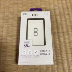CIO USB PD 65W Type-C ACアダプタ3ポート 急速充電