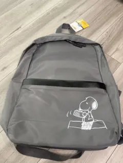 スヌーピー グレー バックパック
