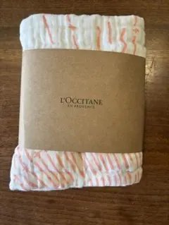 ロクシタンノベルティ　ガーゼブランケット