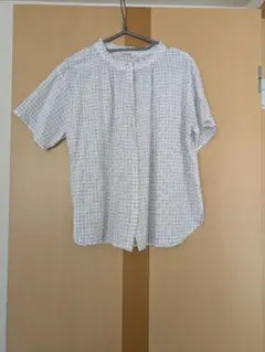 studio CLIP チェック柄 半袖シャツ