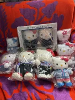 【レア】限定ハローキティ ぬいぐるみ 8点セット まとめ売り