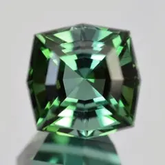 ソ付 天然 ブルーグリーントルマリン 0.804ct ルース スクエアカット