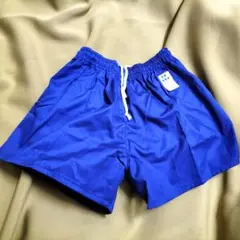 マルタ 短パン M 76 cm 青 中学 男子 男女兼用 ショートパンツ 現状