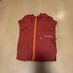 mont-bell ベビー用つなぎ 90cm オレンジ ジャンプスーツ、雪遊び