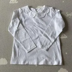 jacadi スカラップ襟付き長袖ブラウス　 6Aサイズ
