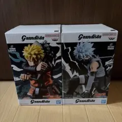 NARUTO疾風伝 Grandista うずまきナルト はたけカカシ 2個セットのサムネイル