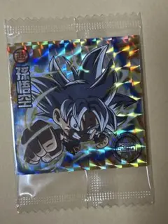 ドラゴンボールGT 孫悟空SECホログラムシールおまけのゴテンクスSEC