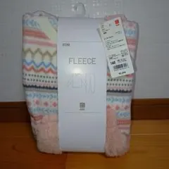 【新品】UNIQLO KIDS フリースセット 160cm オフホワイト