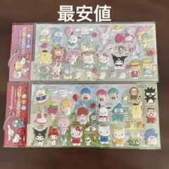 サンリオ キャラクターずかん シール 2種