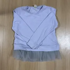 petit main チュチュ付きトレーナー 130