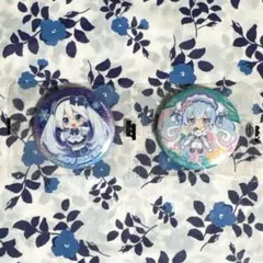 雪ミク あそーと 缶バッジ