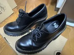 Dr. Martens ブラックヒールローファー