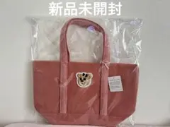 ラブラリーバイフェイラーオールドテディ ガール ワッペントートLピンク