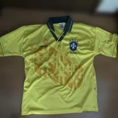 ジュニオル様専用！希少△90s アンブロ ブラジル代表 ゲームシャツ L