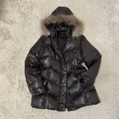 リアルファー ダウンジャケット