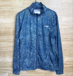 新品タグ付き　フィラFILA メンズ 長袖ラッシュガード　ダークターコイズ