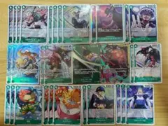 ワンピースカードゲーム 緑デッキパーツ まとめ売りのサムネイル